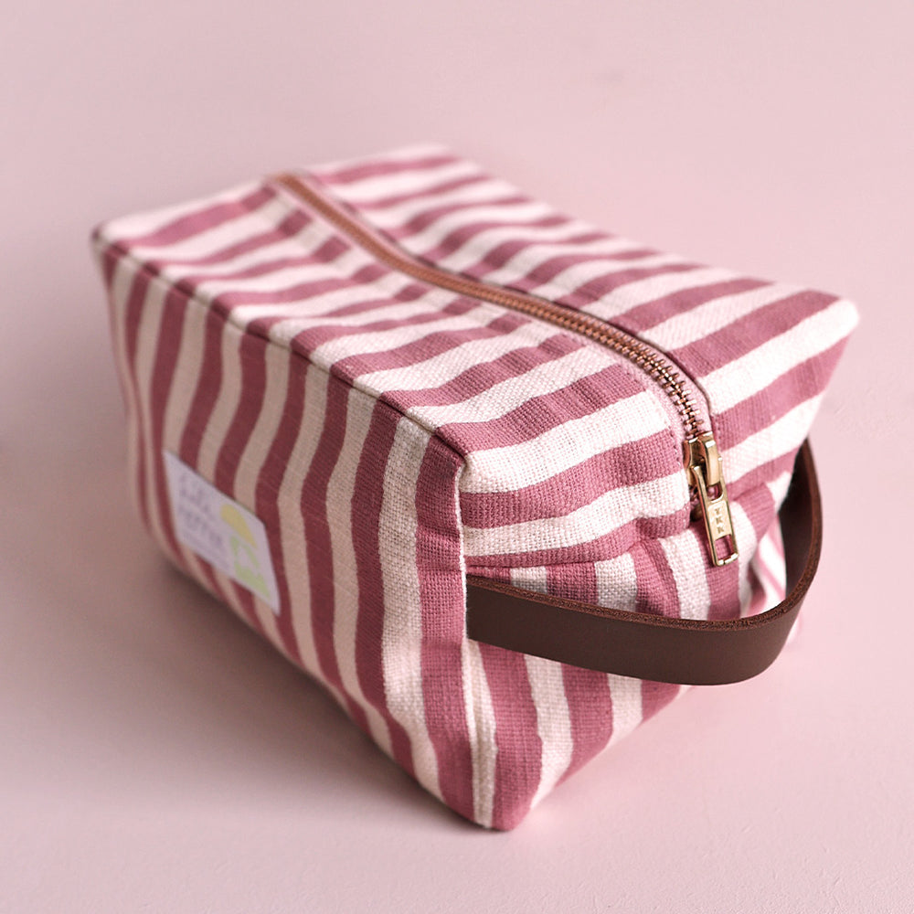 Block-print candy pouch
