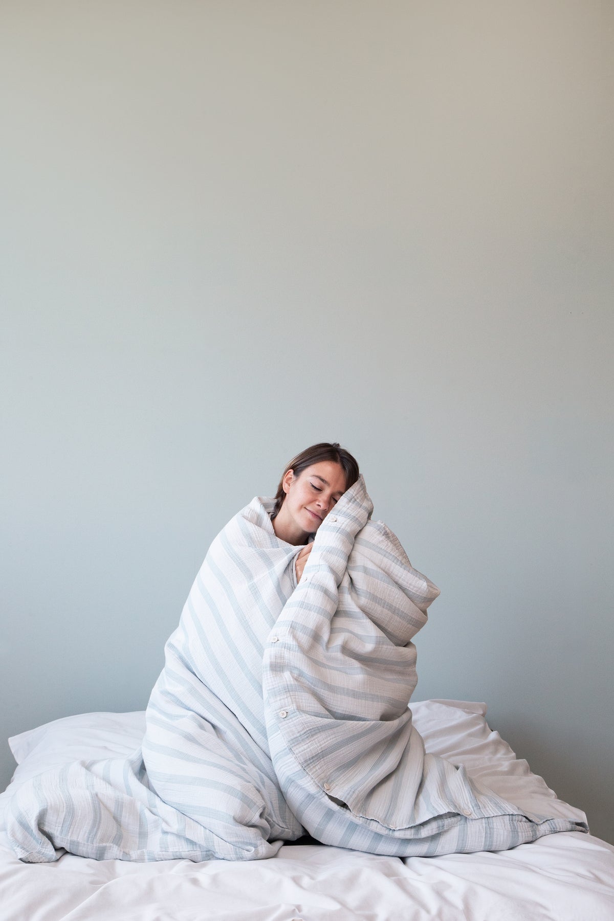 Housse de couette en mousseline Fina