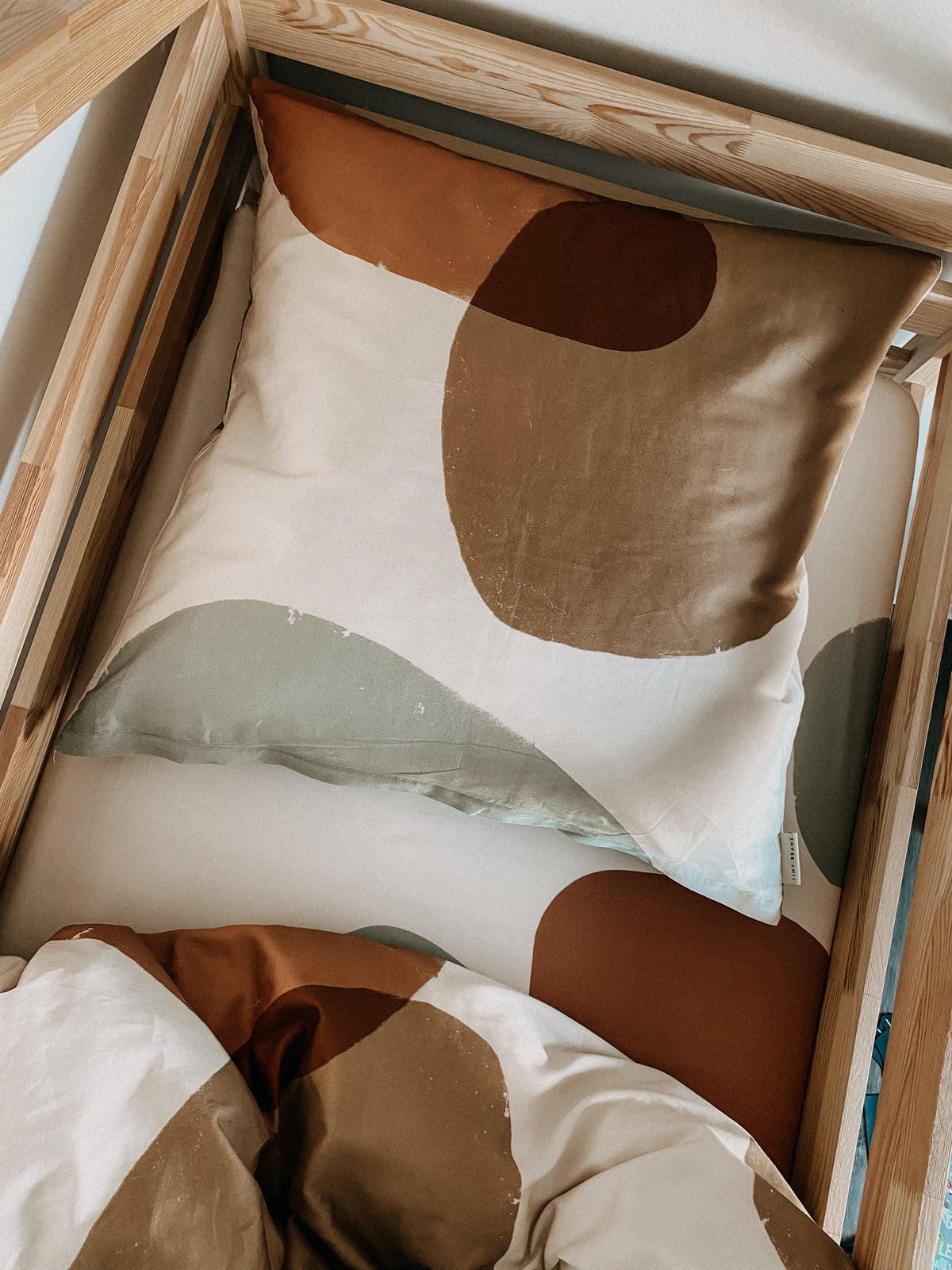 Housse de coussin Beans pour parure de lit