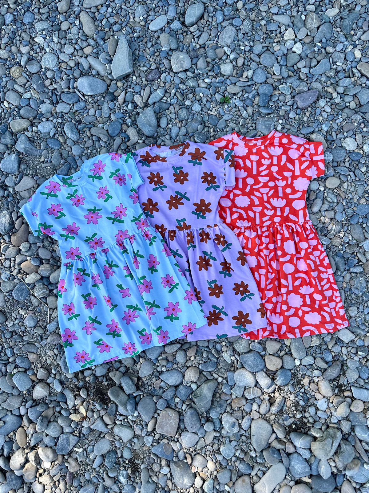 Jerseykleid flowers