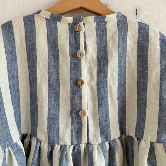 Leinenkleid stripes