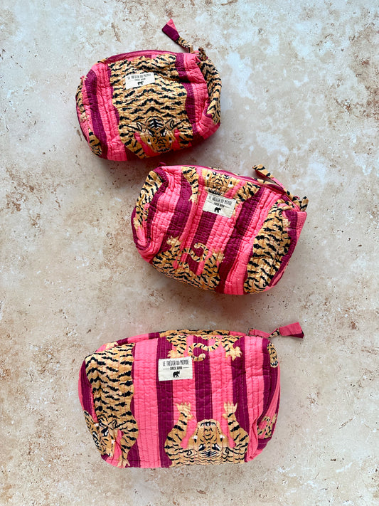 Necessaire Tiger Pink