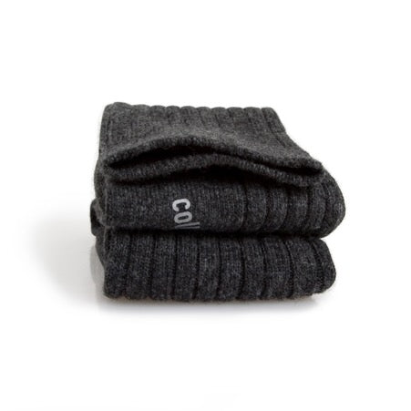 Chaussettes en laine chamois - Smoky