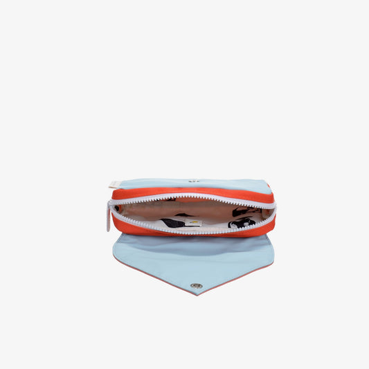 Fanny Pack wonders of the deep sea envelope zissou blue