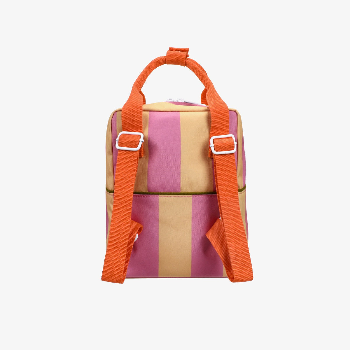 Rucksack klein Lemon Tree Stripes Rosebay Pink + Apple Juice