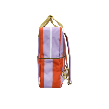 Rucksack Gross Lemon Tree Stripes Campfire Orange + Dewy Lilac