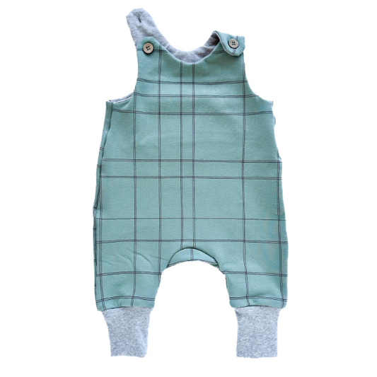 Babystrampler Grill Mint