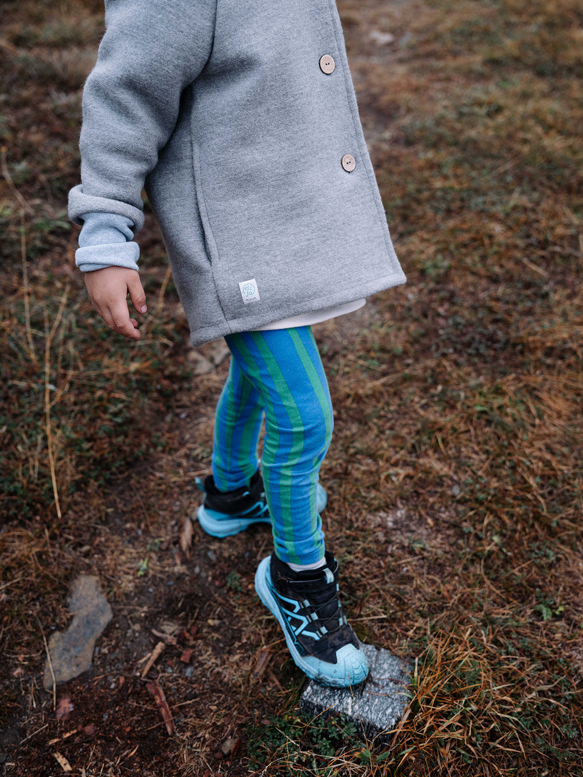 Wollwalk Jacke mit Jerseyfutter