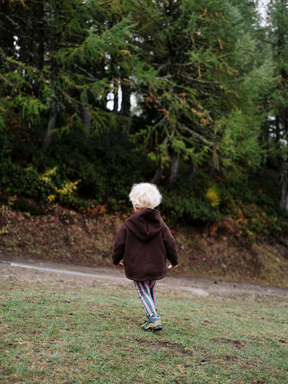 Wollwalk Jacke mit Jerseyfutter