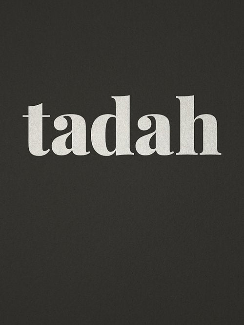 Postkarte Tadah