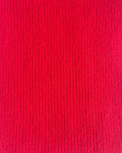 Écharpe en laine Barra rouge