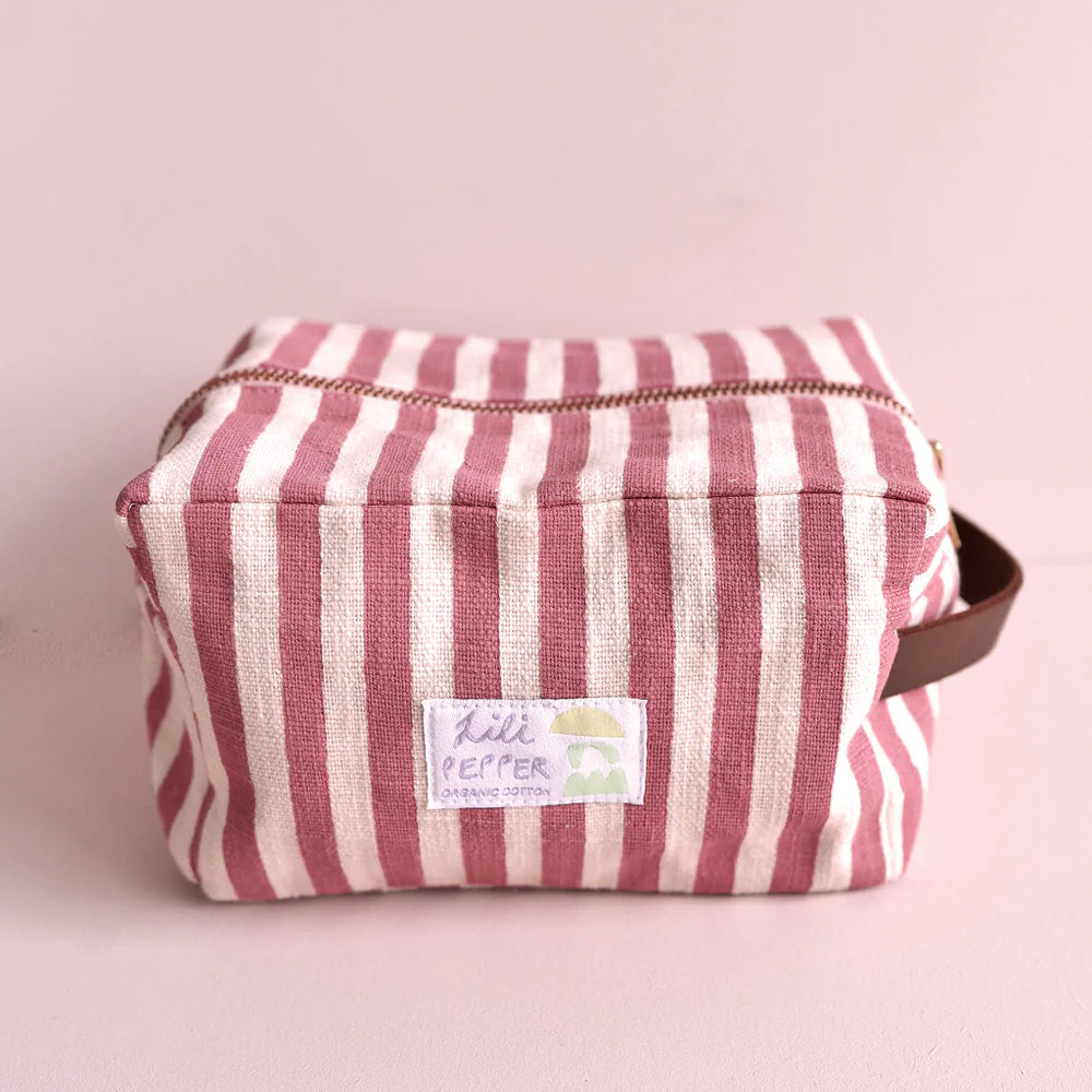 Block-print candy pouch