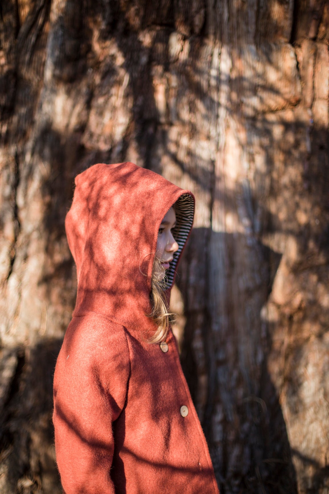 Wollwalk Jacke mit Jerseyfutter