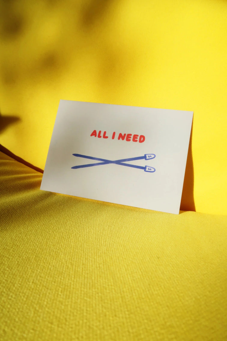 Postkarte All i need