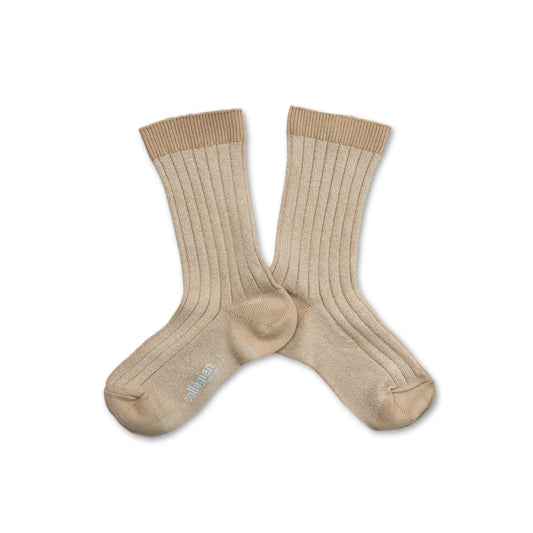 Glitzer Socken Victoire - Sable