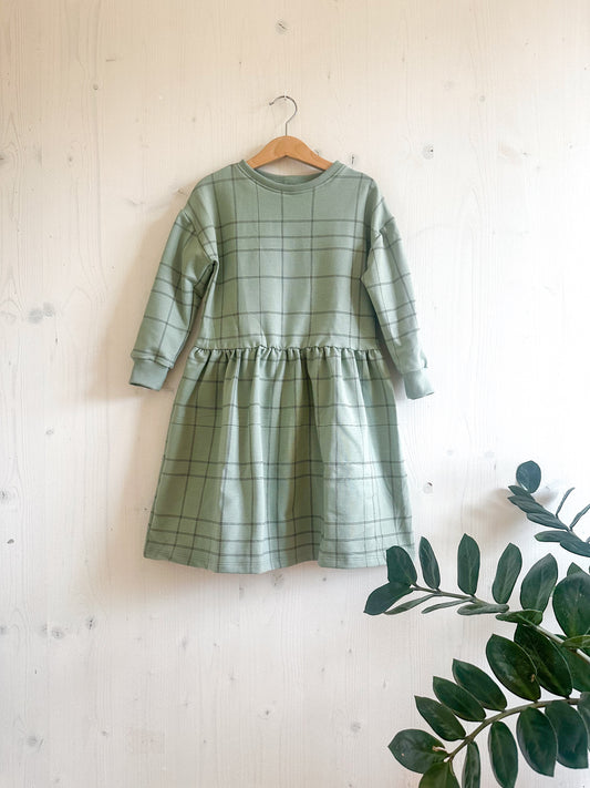 Sweatkleid Soft Green