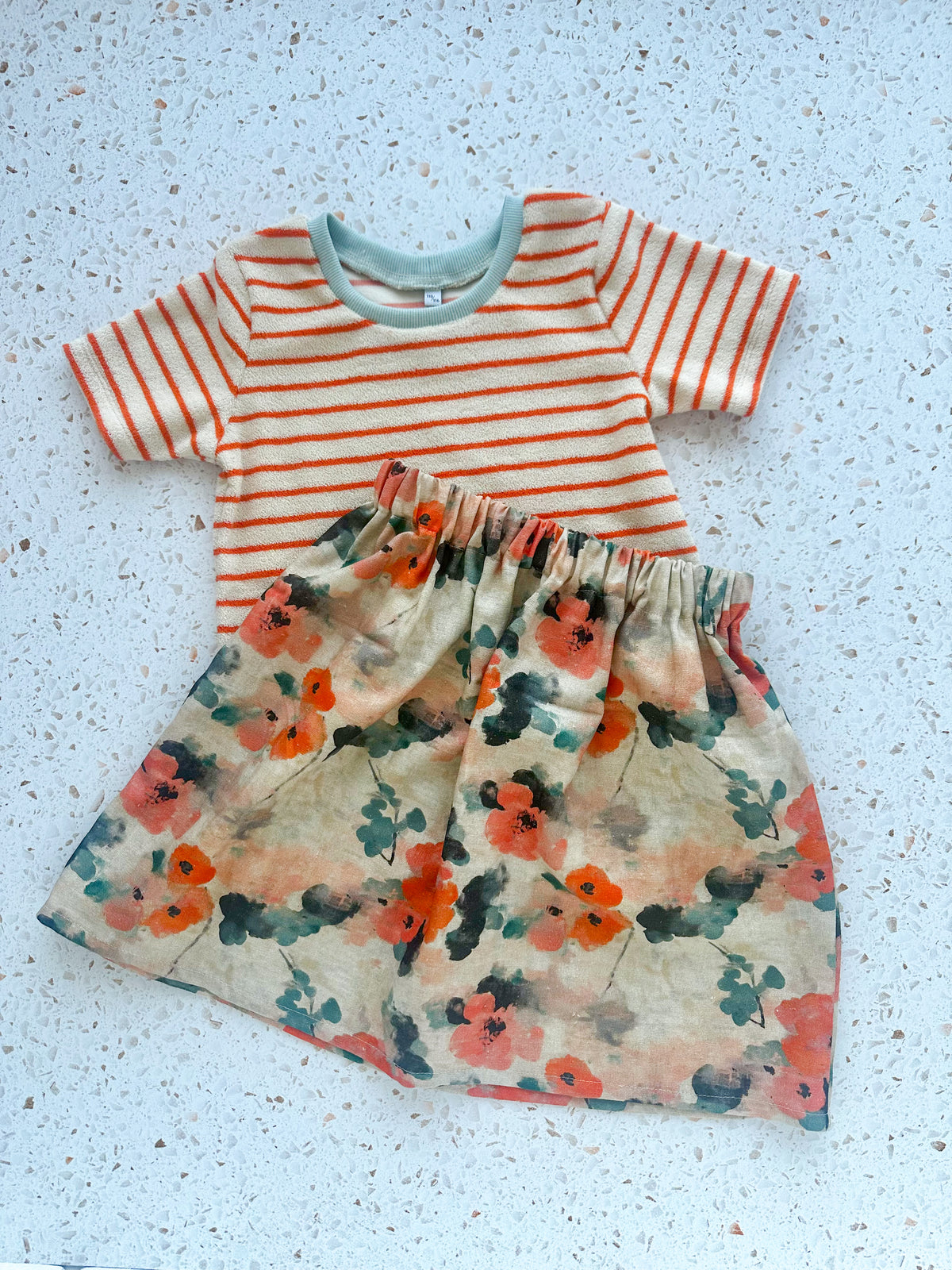 Frottee Shirt stripes