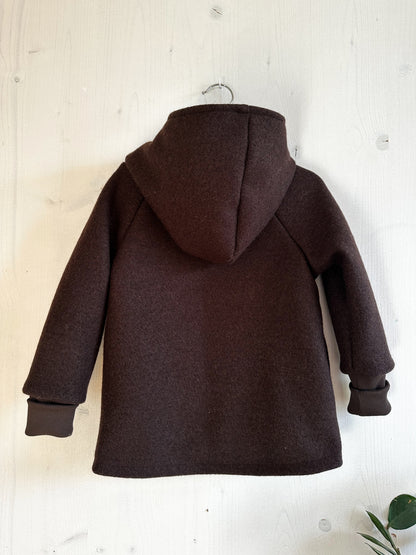 Wollwalk Jacke mit Jerseyfutter