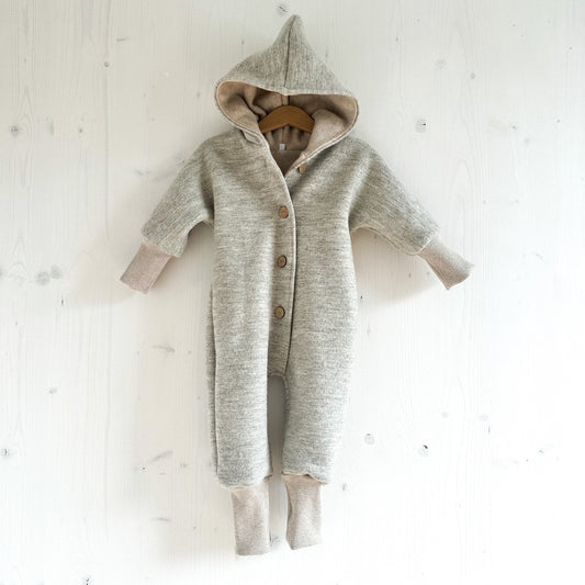 Wollwalk Overall mit Fleecefutter