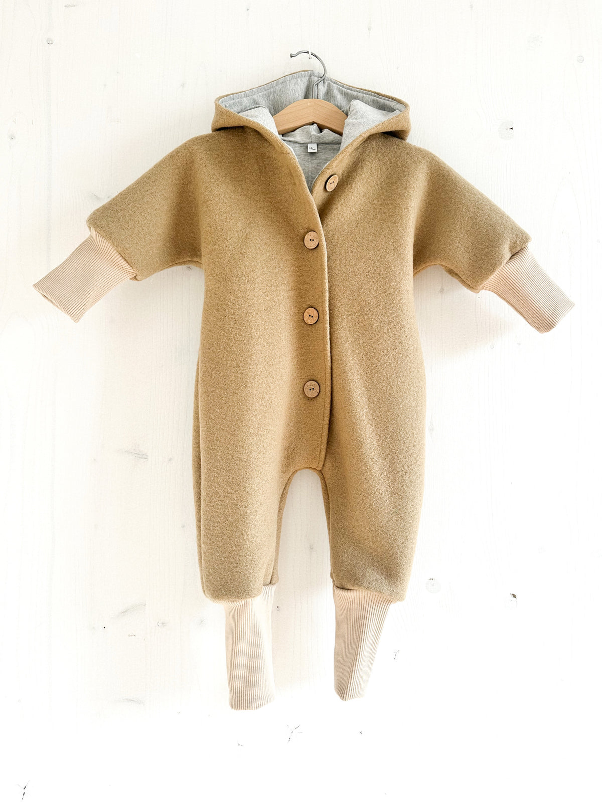 Wollwalk Overall mit Fleecefutter