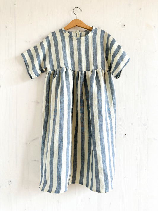 Leinenkleid stripes