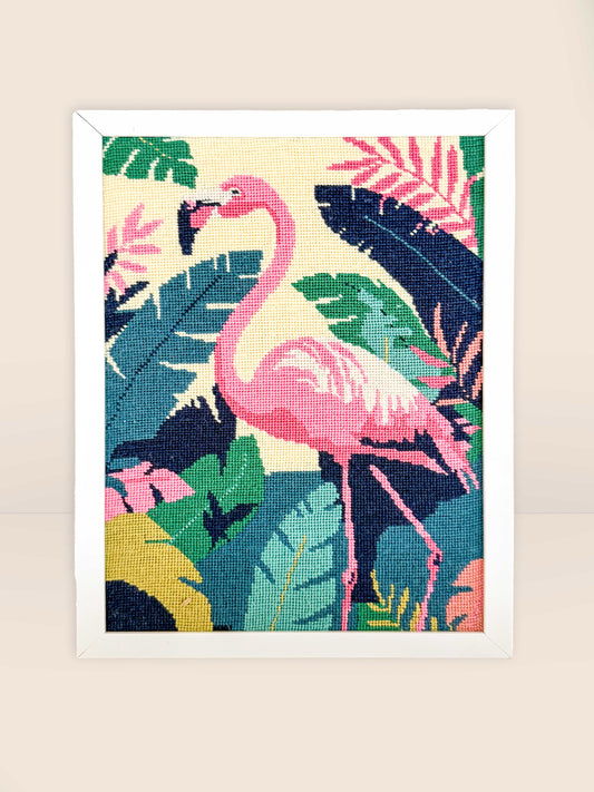 Tapisserie-Stickset "Flamingo"