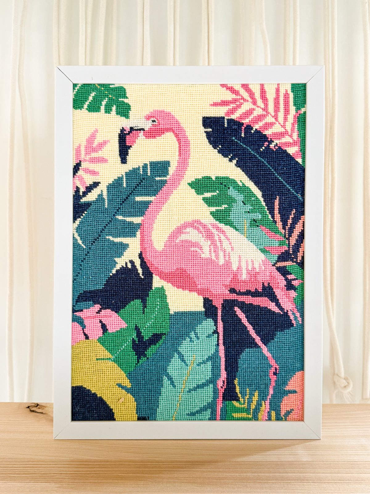 Tapisserie-Stickset "Flamingo"