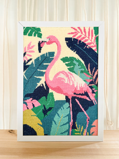 Tapisserie-Stickset "Flamingo"