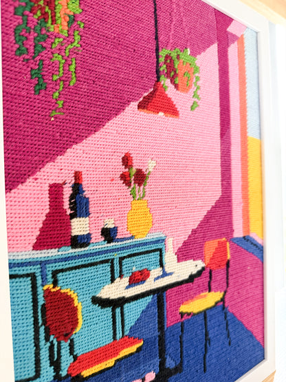 Tapisserie-Stickset "Tête-à-tête"