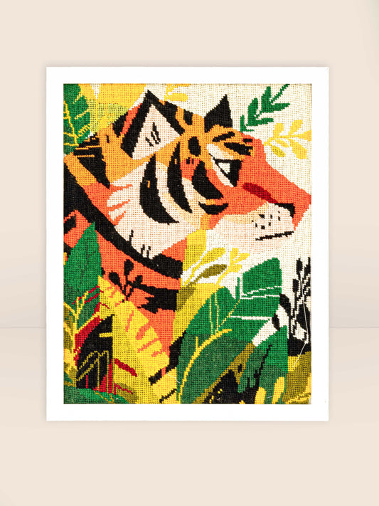 Tapisserie-Stickset "Tiger"
