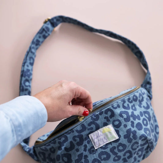 Shoulder Bag Leo Blau