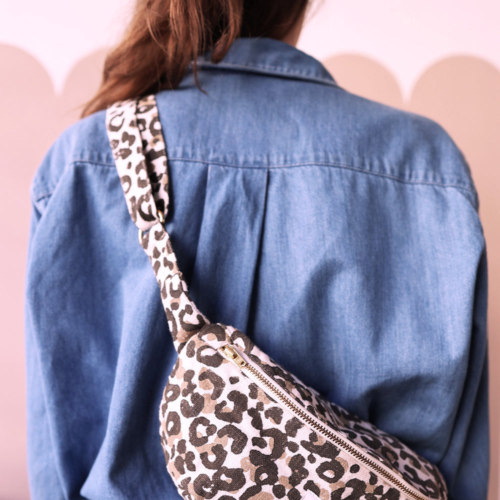Sac à bandoulière Leo marron