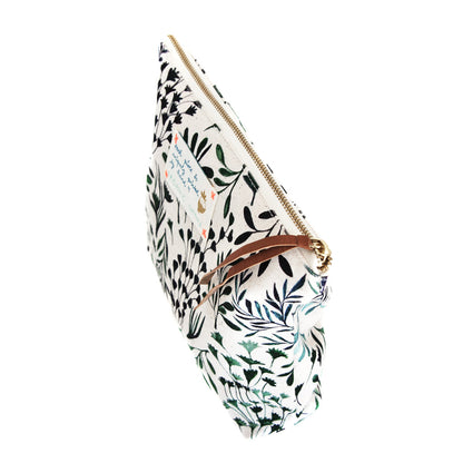 Pouch Green Leaves