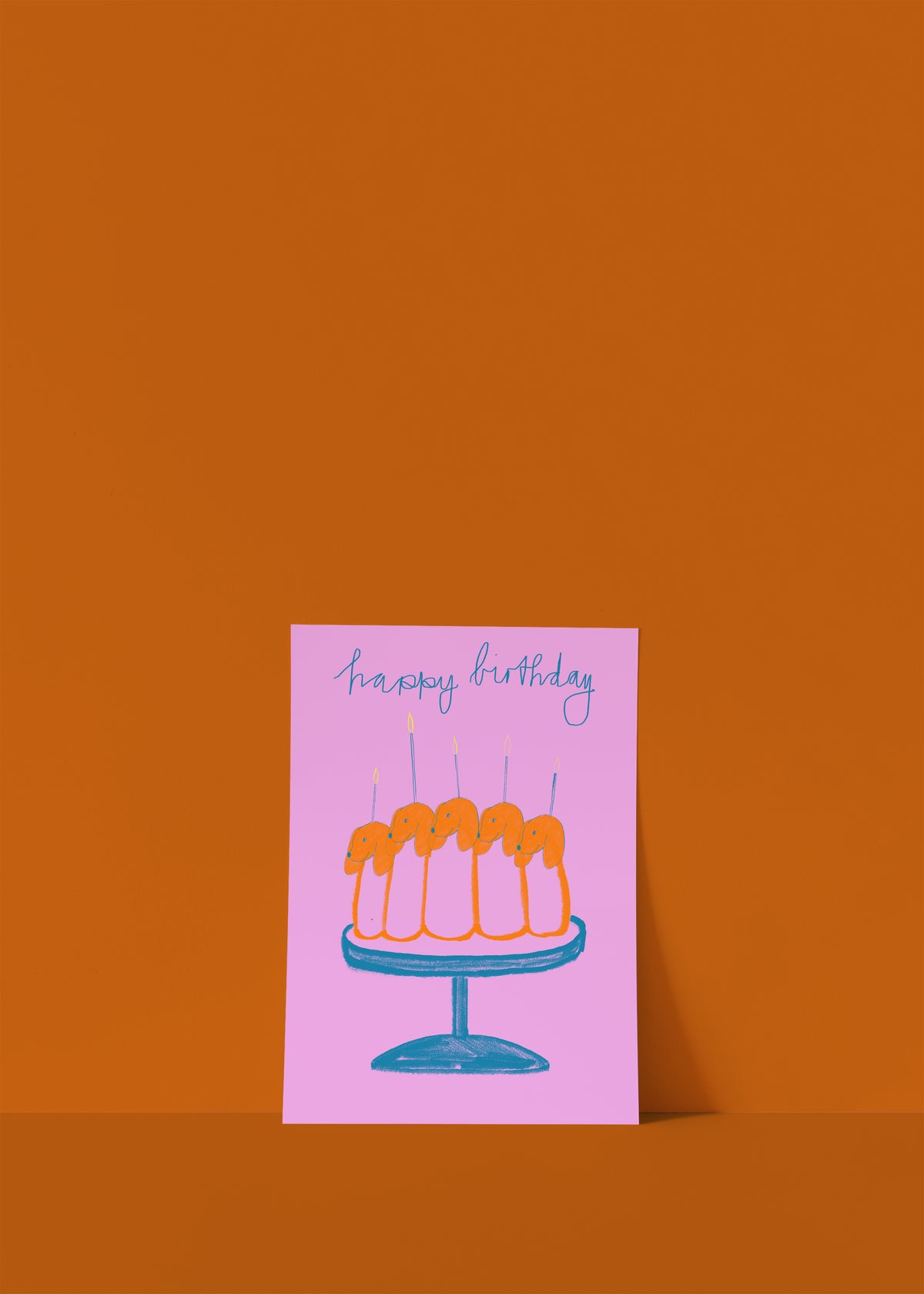 Postkarte Fredy Hundekuchen