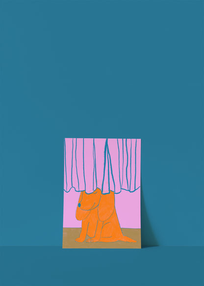 Postkarte Fredy Hide