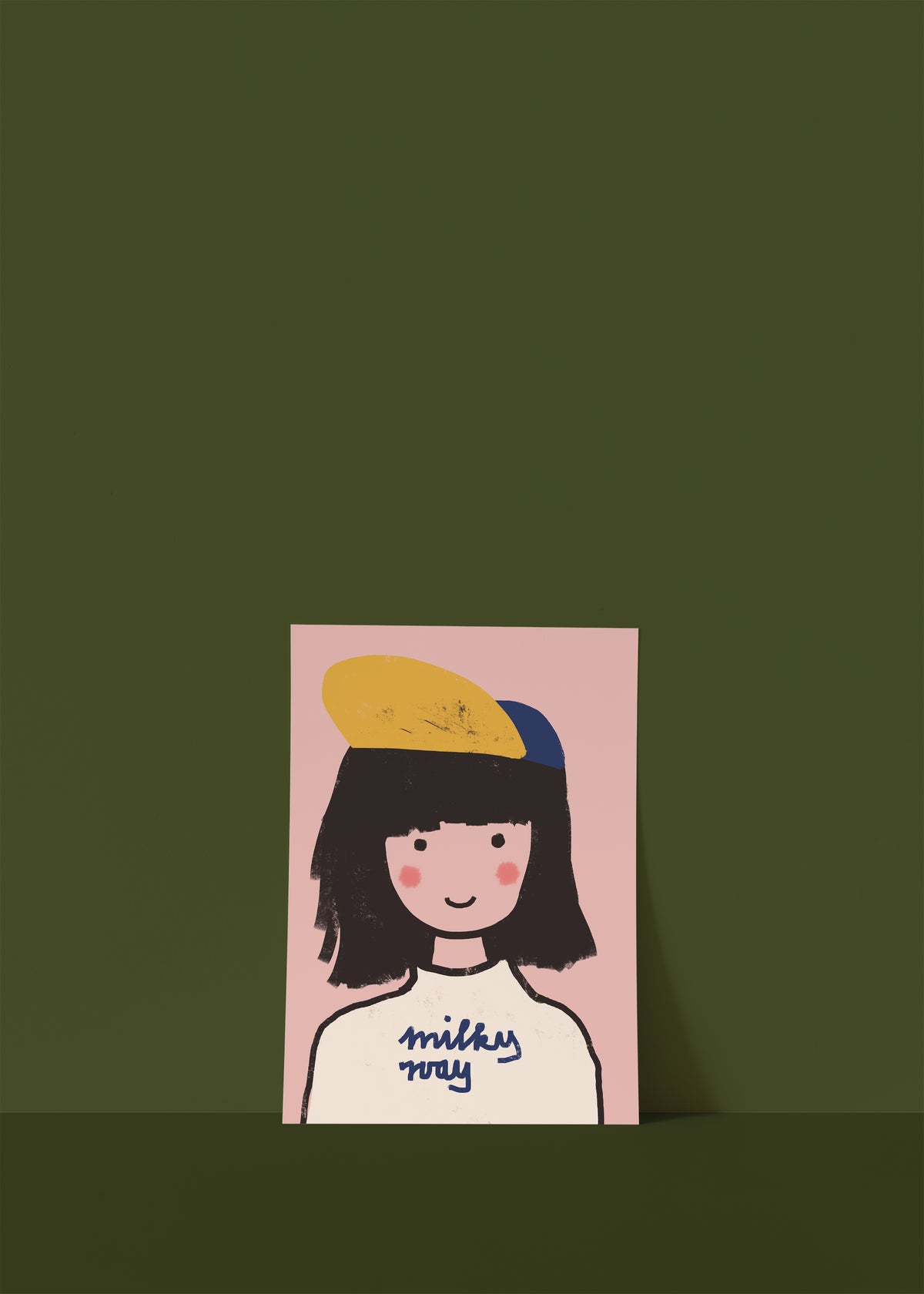 Postkarte Milky Way