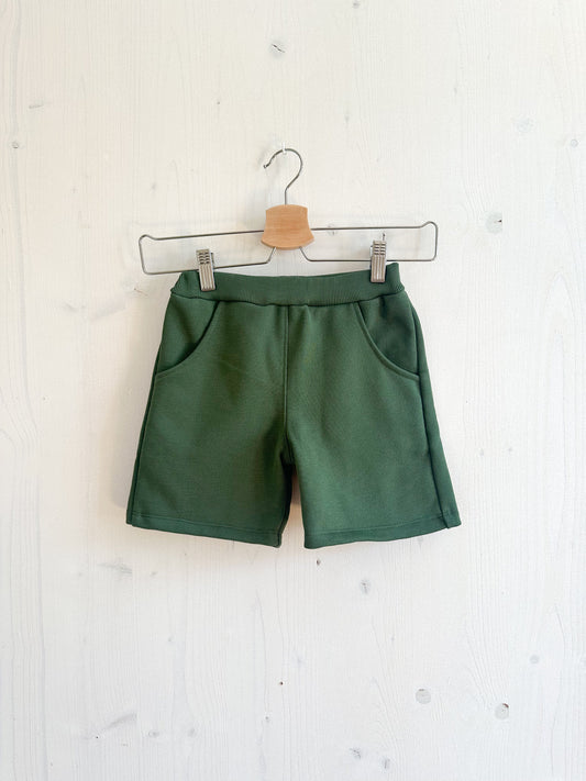 Shorts Flaschengrün
