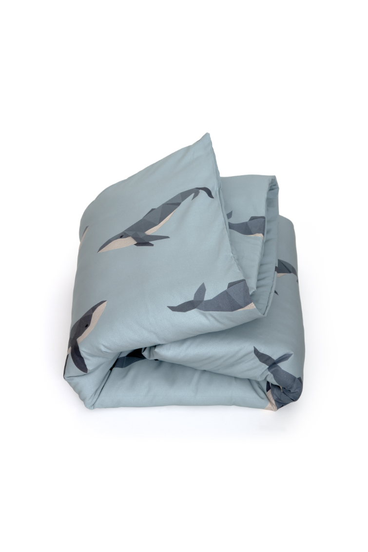 Kinder Bettwäsche Set whale studio ditte eli-ju