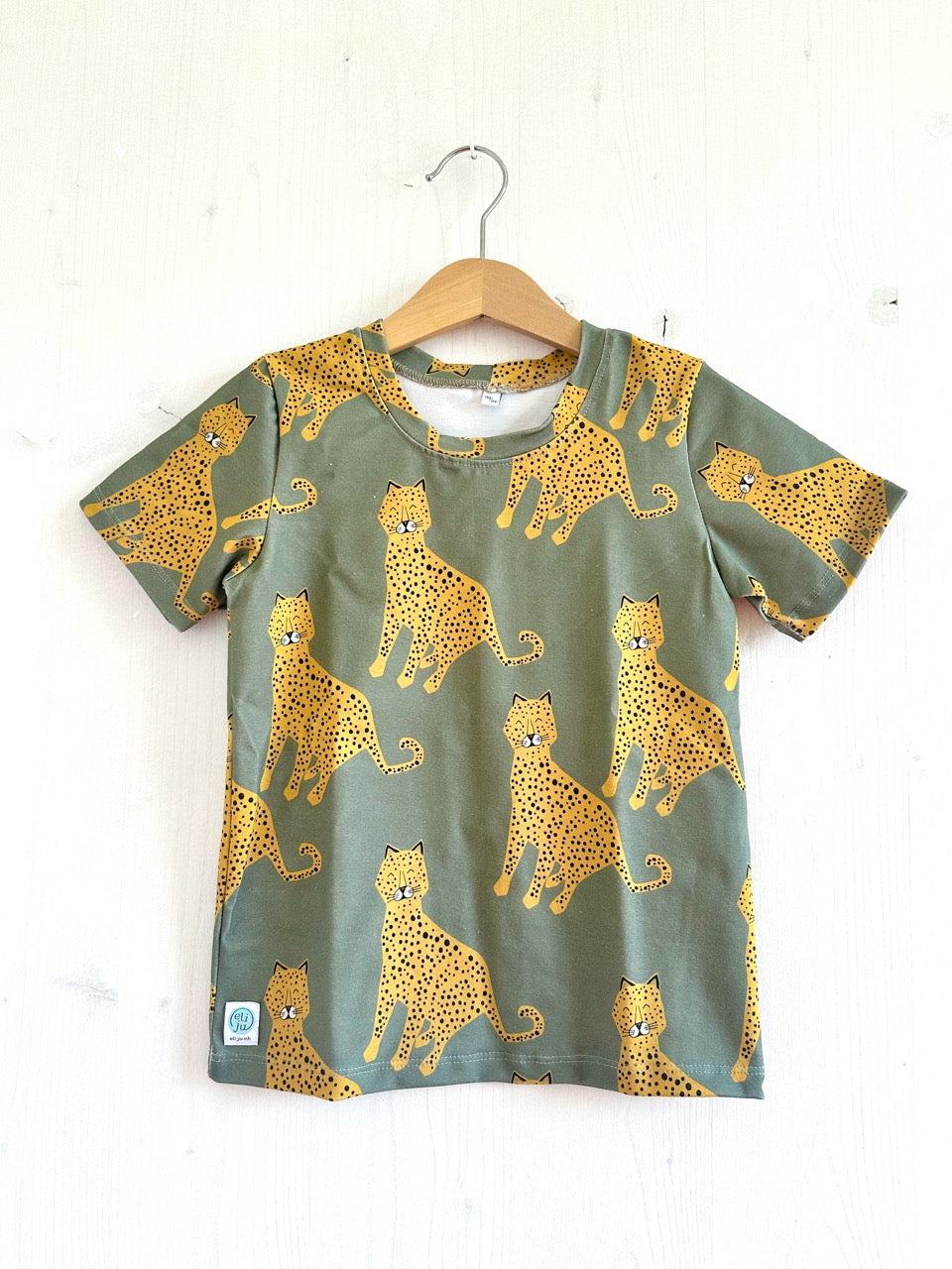 T-shirt léopard