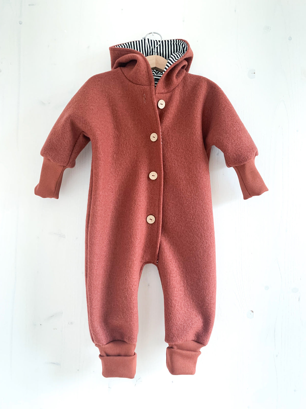 Wollwalk Overall mit Fleecefutter