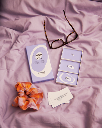 Jeu de cartes « mehr wir ».