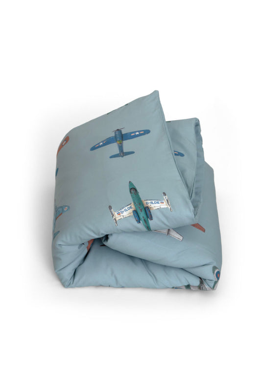 Kinder Bettwäsche Set airplanes studio ditte eli-ju