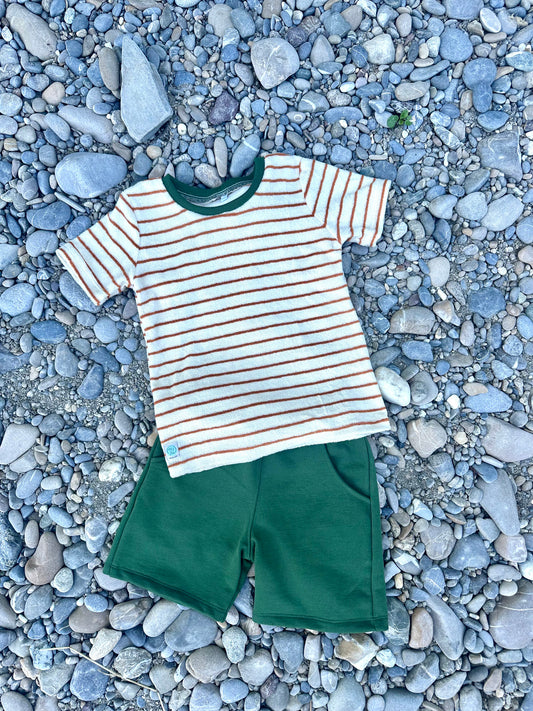 Shorts Flaschengrün