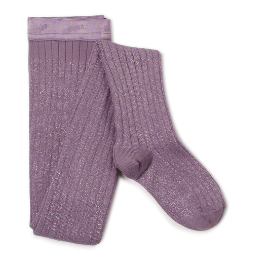 Glitzer Strumpfhose Amélie – Glycine du Japon