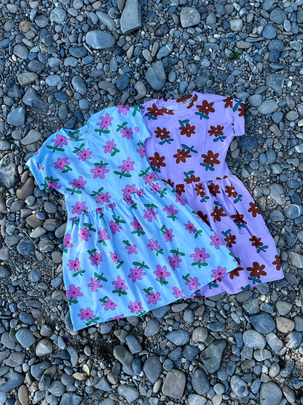 Jerseykleid flowers