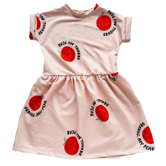 Jerseykleid oranges