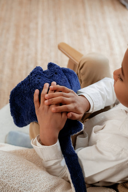 Peluche raie bleue petite