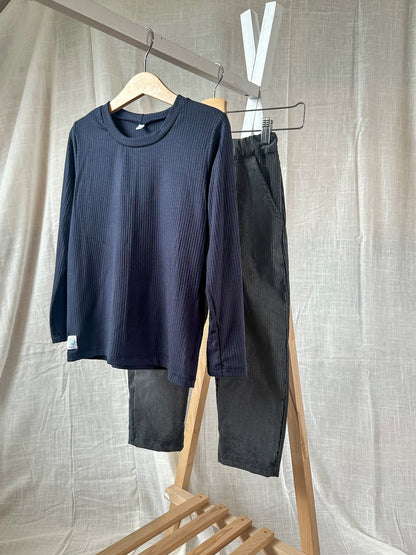 Long-sleeve modal shirt