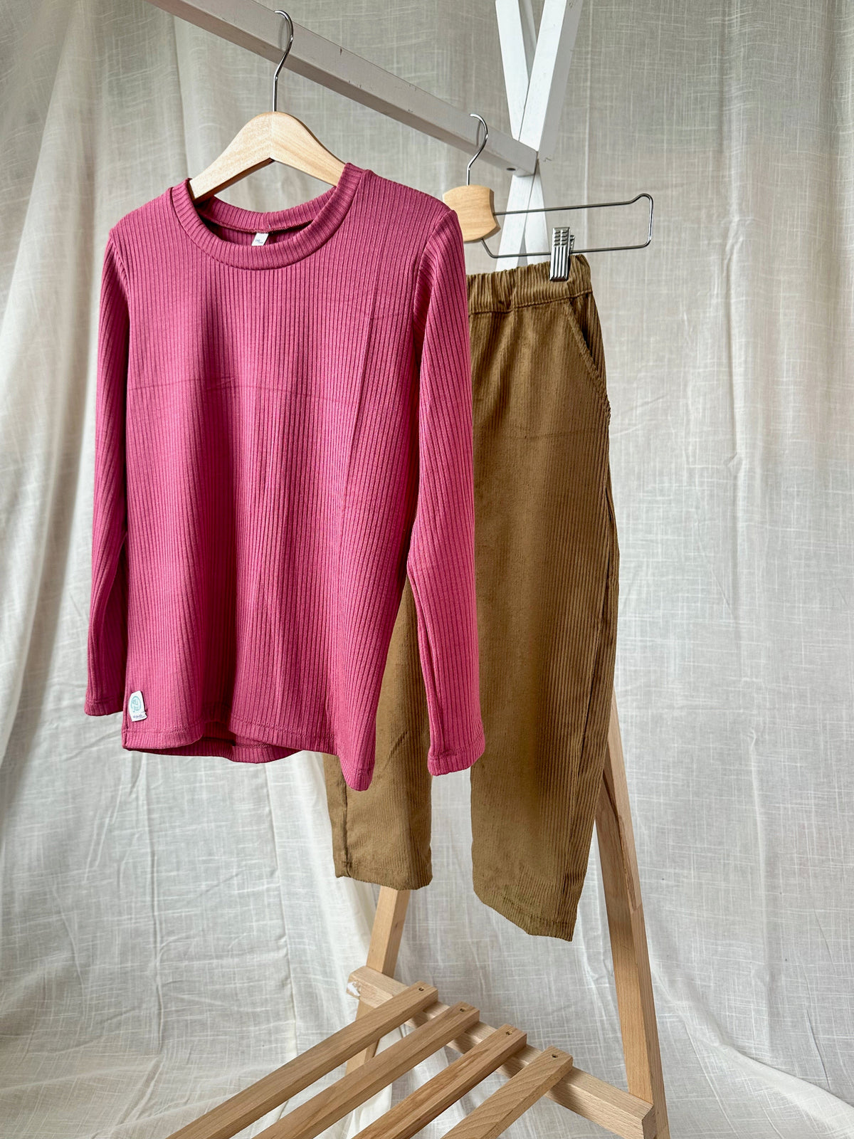 Long-sleeve modal shirt