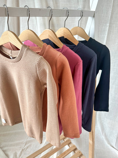 Long-sleeve modal shirt